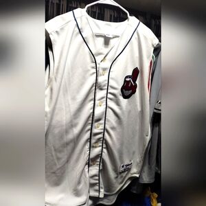 Authentic vintage Cleveland Indians sleeveless jersey